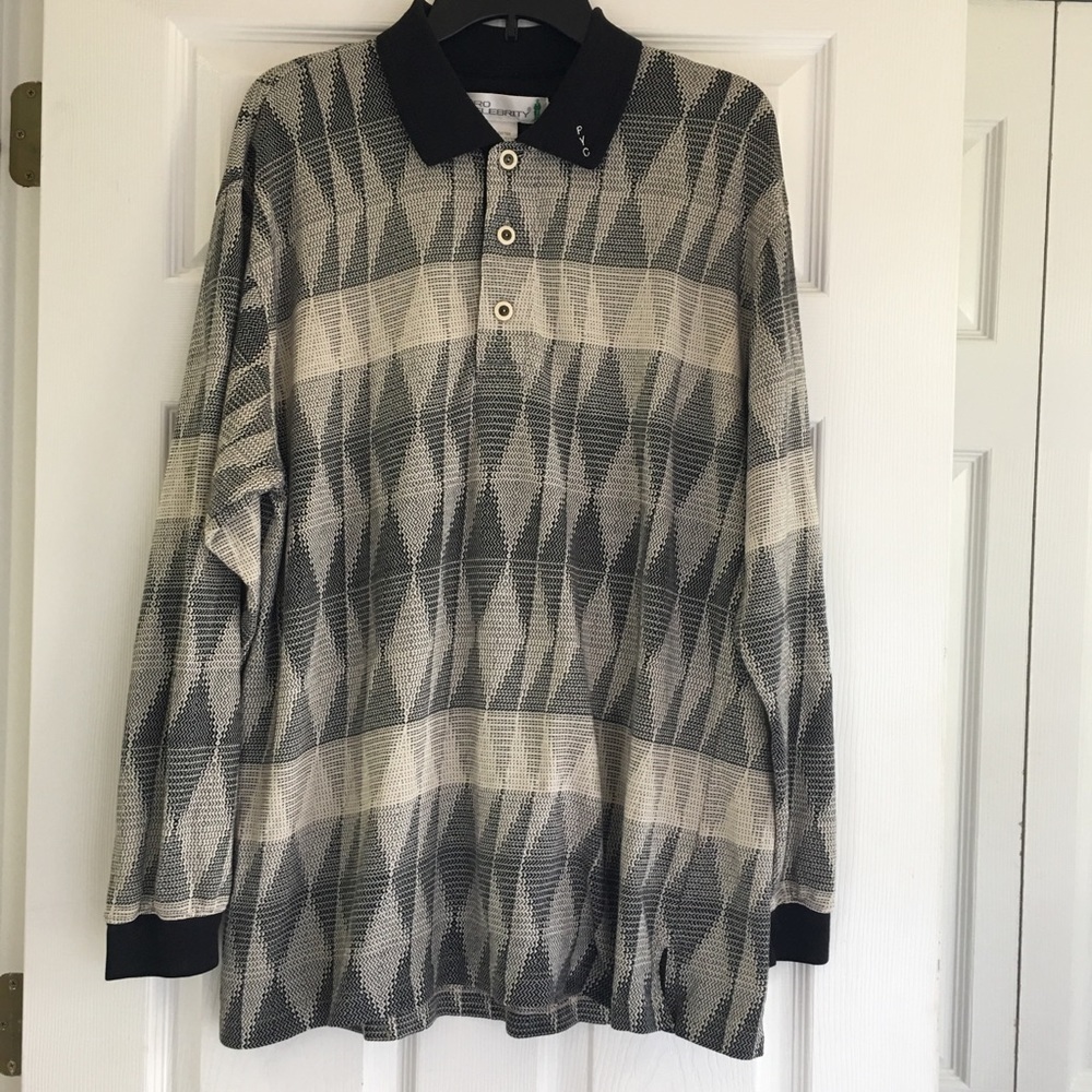 Pro Celebrity Men's  Long Sleeves Shirt -SZ XL